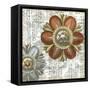 Mini Vintage Rosette II-Vision Studio-Framed Stretched Canvas