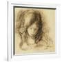 Mini Writer; Coco Ecrivant-Pierre-Auguste Renoir-Framed Giclee Print