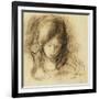 Mini Writer; Coco Ecrivant-Pierre-Auguste Renoir-Framed Giclee Print