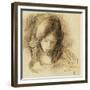 Mini Writer-Pierre-Auguste Renoir-Framed Giclee Print