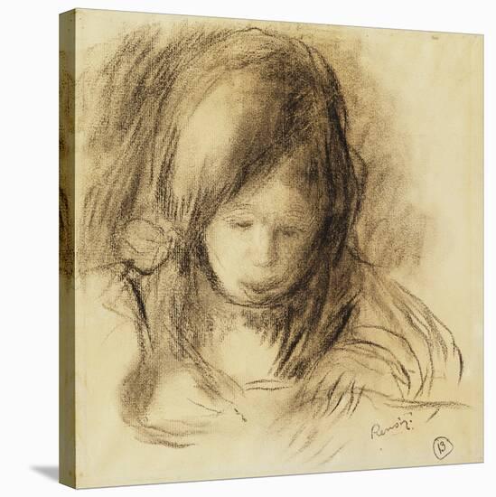 Mini Writer-Pierre-Auguste Renoir-Stretched Canvas