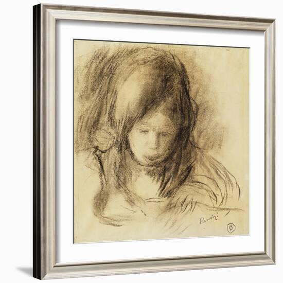 Mini Writer-Pierre-Auguste Renoir-Framed Giclee Print