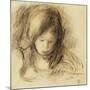 Mini Writer-Pierre-Auguste Renoir-Mounted Giclee Print