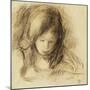 Mini Writer-Pierre-Auguste Renoir-Mounted Premium Giclee Print