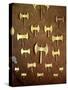 Miniature Double Axes, from the Cave of Arkalochori, circa 1500 BC-null-Stretched Canvas