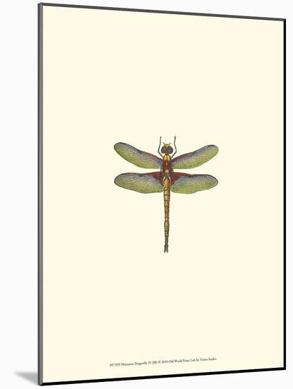 Miniature Dragonfly IV-Vision Studio-Mounted Art Print