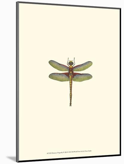 Miniature Dragonfly IV-Vision Studio-Mounted Art Print