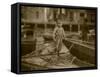 Miniature Fisherman-Lewis Wickes Hine-Framed Stretched Canvas