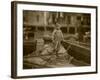 Miniature Fisherman-Lewis Wickes Hine-Framed Photo