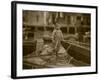 Miniature Fisherman-Lewis Wickes Hine-Framed Photo