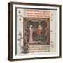 Miniature from a Manuscript of the Roman De La Rose by Guillaume De Lorris and Jean De Meun, 1353-null-Framed Giclee Print