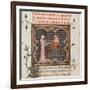 Miniature from a Manuscript of the Roman De La Rose by Guillaume De Lorris and Jean De Meun, 1353-null-Framed Giclee Print