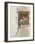 Miniature from a Manuscript of the Roman De La Rose by Guillaume De Lorris and Jean De Meun, 1353-null-Framed Giclee Print