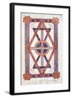Miniature from the Book of Revelation: Alpha and Omega, from the Book of Hours by Ferdinand I-null-Framed Giclee Print