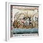 Miniature from the Cantigas De Santa Maria Alfonso X the Wise, Manuscript, Spain 13th Century-null-Framed Giclee Print