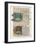 Miniature, from Treaty of Medicine by Aldebrande of Florence, Manuscript-null-Framed Giclee Print