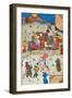 Miniature from Yusuf and Zalikha (Legend of Joseph and Potiphar's Wif) by Jami-null-Framed Giclee Print