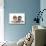 Miniature Long Haired Dachshunds Sitting Together-null-Stretched Canvas displayed on a wall
