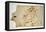 Miniature Nautical Map of the Central Mediterranean, 1560-Matteo Prunes-Framed Stretched Canvas