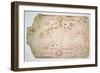 Miniature Nautical Map of the Mediterranean, 1584-Bartolomeo Olives-Framed Giclee Print