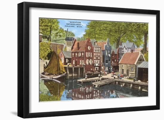 Miniature Netherlands, Holland, Michigan-null-Framed Art Print