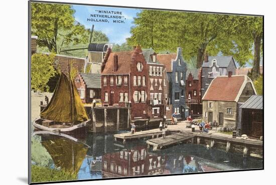 Miniature Netherlands, Holland, Michigan-null-Mounted Art Print