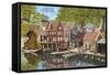 Miniature Netherlands, Holland, Michigan-null-Framed Stretched Canvas