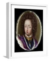 Miniature of Charles XI, King of Sweden, 1690-Erik Utterhielm-Framed Giclee Print