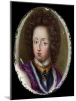 Miniature of Charles XI, King of Sweden, 1690-Erik Utterhielm-Mounted Giclee Print