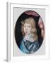 Miniature of Charles XI, King of Sweden as a child, c.1662-Pierre Signac-Framed Giclee Print