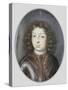 Miniature of Charles XI, King of Sweden, c.1675-80-Pierre Signac-Stretched Canvas