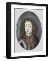 Miniature of Charles XI, King of Sweden, c.1675-80-Pierre Signac-Framed Giclee Print