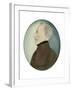 Miniature of “Colonel Gustafsson” former Gustav IV Adolf King of Sweden, c.1830-Unknown Artist-Framed Giclee Print