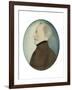 Miniature of “Colonel Gustafsson” former Gustav IV Adolf King of Sweden, c.1830-Unknown Artist-Framed Giclee Print