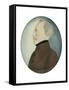 Miniature of “Colonel Gustafsson” former Gustav IV Adolf King of Sweden, c.1830-Unknown Artist-Framed Stretched Canvas