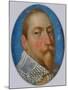 Miniature of Gustav II Adolf, King of Sweden, c.1630-Unknown Artist-Mounted Giclee Print