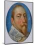 Miniature of Gustav II Adolf, King of Sweden, c.1630-Unknown Artist-Mounted Giclee Print