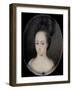 Miniature of Hedvig Sofia, Princess of Sweden, c.1700-David von Krafft-Framed Giclee Print