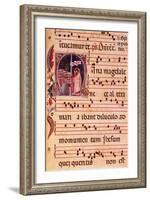 Miniature of Noli Me Tangere-Giotto di Bondone-Framed Art Print