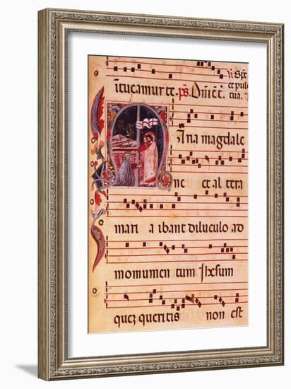 Miniature of Noli Me Tangere-Giotto di Bondone-Framed Art Print