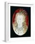 Miniature of Queen Elizabeth I-Nicholas Hilliard-Framed Giclee Print