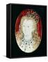 Miniature of Queen Elizabeth I-Nicholas Hilliard-Framed Stretched Canvas