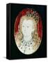 Miniature of Queen Elizabeth I-Nicholas Hilliard-Framed Stretched Canvas