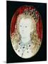 Miniature of Queen Elizabeth I-Nicholas Hilliard-Mounted Giclee Print