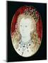 Miniature of Queen Elizabeth I-Nicholas Hilliard-Mounted Giclee Print