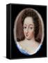 Miniature of Queen Ulrika Eleonora the Elder of Sweden, 1690-Erik Utterhielm-Framed Stretched Canvas