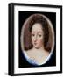 Miniature of Queen Ulrika Eleonora the Elder of Sweden, 1690-Erik Utterhielm-Framed Giclee Print