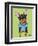 Miniature Pinscher-Tomoyo Pitcher-Framed Giclee Print