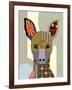 Miniature Pinscher-Lanre Adefioye-Framed Giclee Print