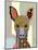 Miniature Pinscher-Lanre Adefioye-Mounted Giclee Print